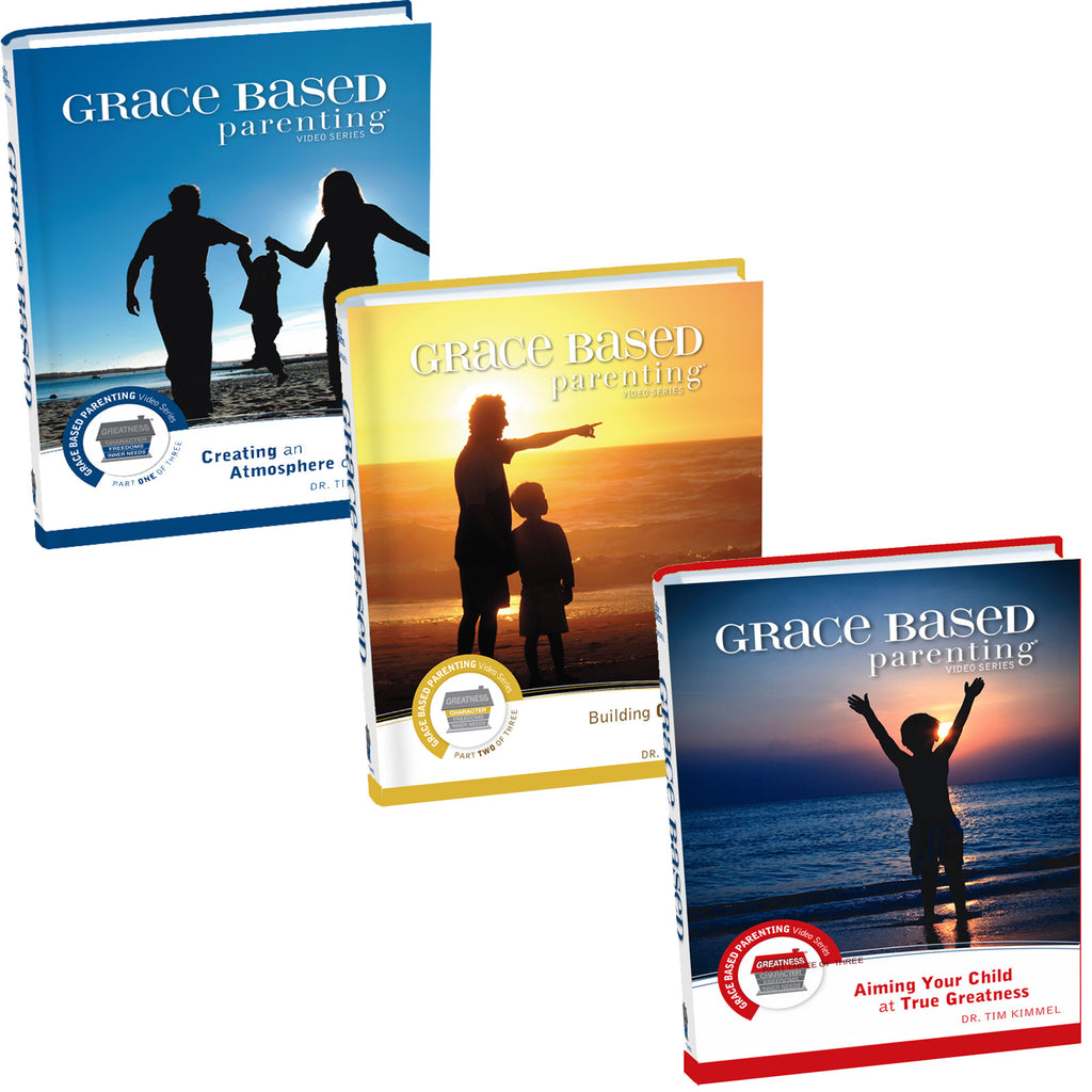 Grace Based Parenting Video Series Set - Parts 1, 2 & 3